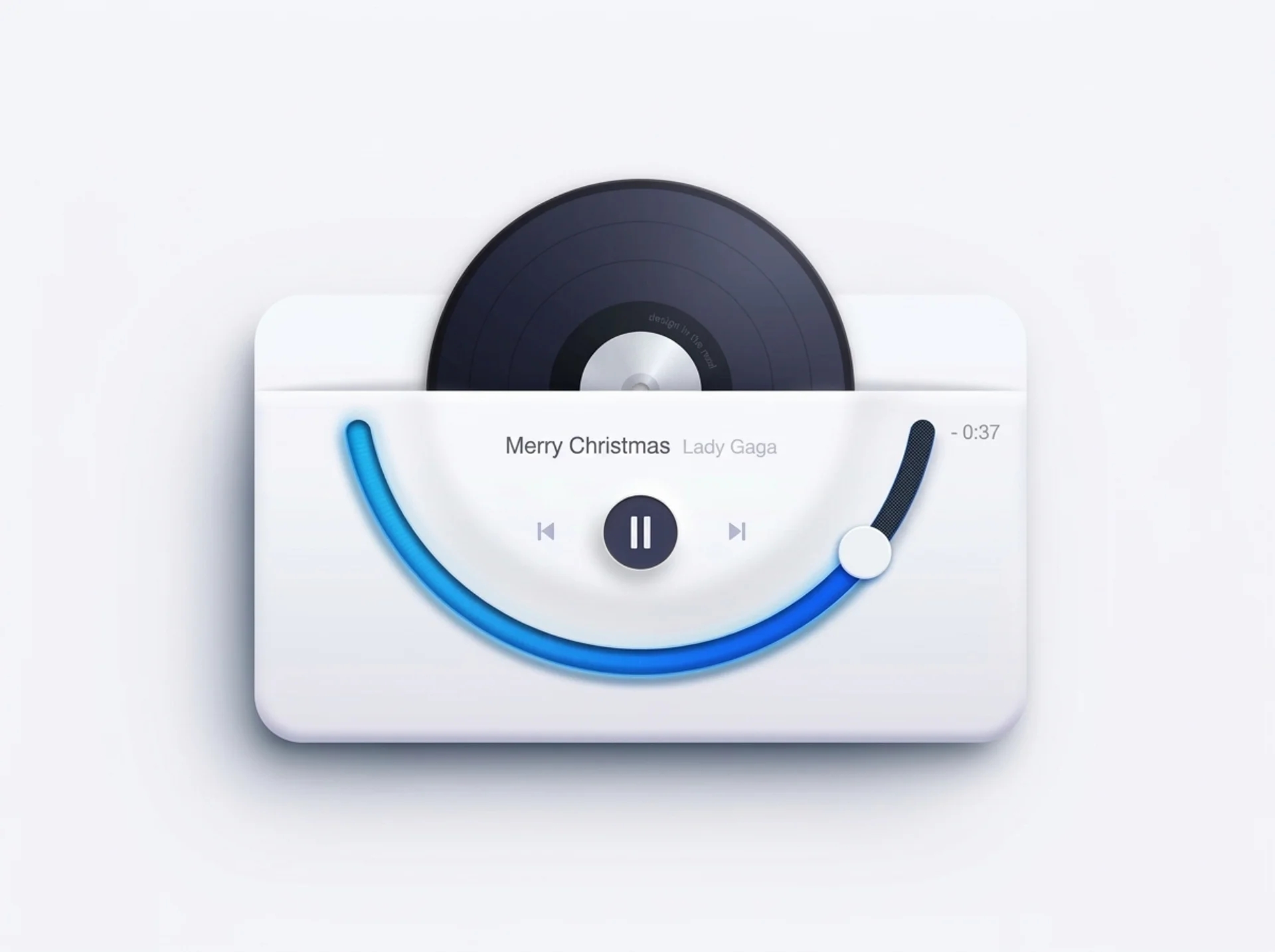 AI audio and music generation interface